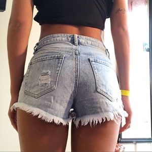 Pac Sun denim shorts